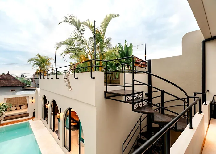 别墅 Amaranta - New 3br Luxe With Pool 坎古